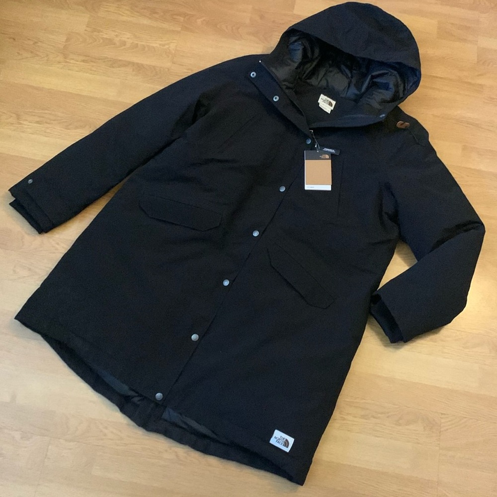 NWT The North Face Snow Down Parka, Black, XXL